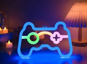 ניאון וייב שלט קונסולת משחק