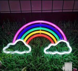 ניאון וייב קשת בענן