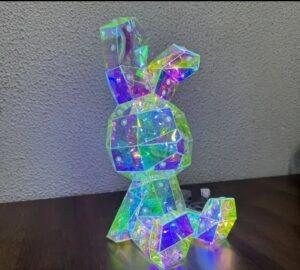 ניאון וייב ארנב זוהר