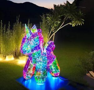 ניאון וייב חד קרן זוהר