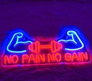 ניאון וייב מוטיבציה "no pain