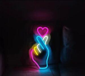 ניאון וייב לב במתנה