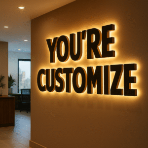 ניאון וייב פנים לעסקים סגנון 10