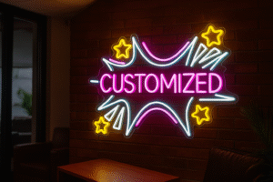 ניאון וייב פנים לעסקים סגנון 11