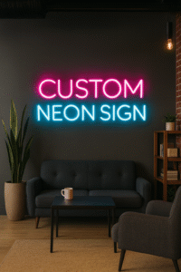 ניאון וייב פנים לעסקים סגנון 15