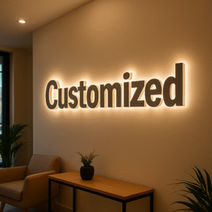 ניאון וייב פנים לעסקים סגנון 8