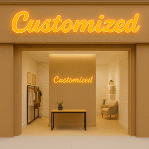 ניאון וייב חוץ לעסקים סגנון 2