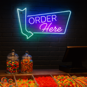 ניאון וייב לעסקים order here מגוון צבעים