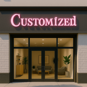 ניאון וייב חוץ לעסקים סגנון 21