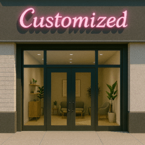 ניאון וייב חוץ לעסקים סגנון 28